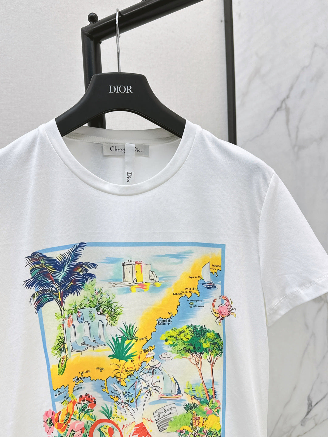 CD 25ss print t-shirt