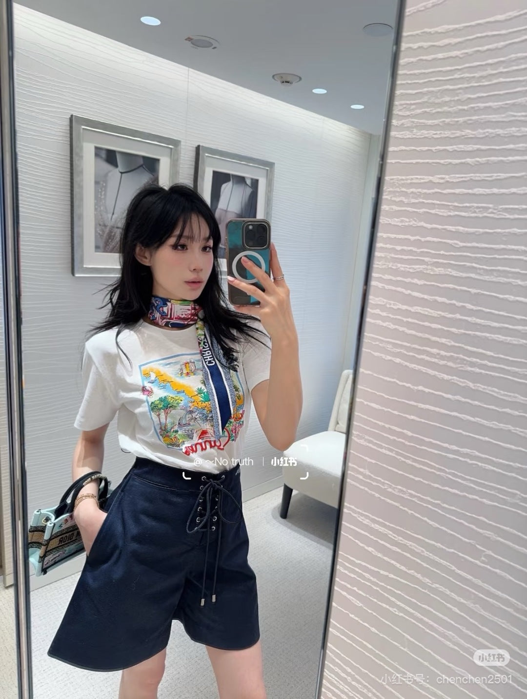 CD 25ss print t-shirt