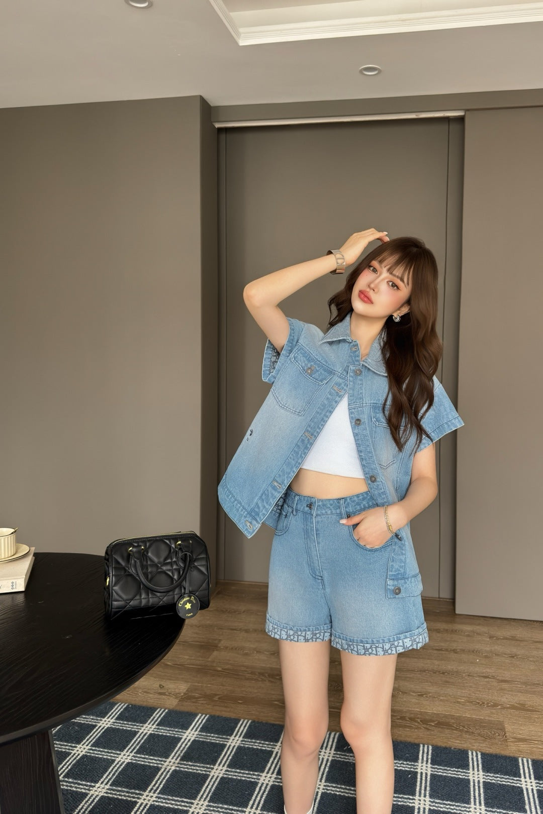 CD 25ss denim short