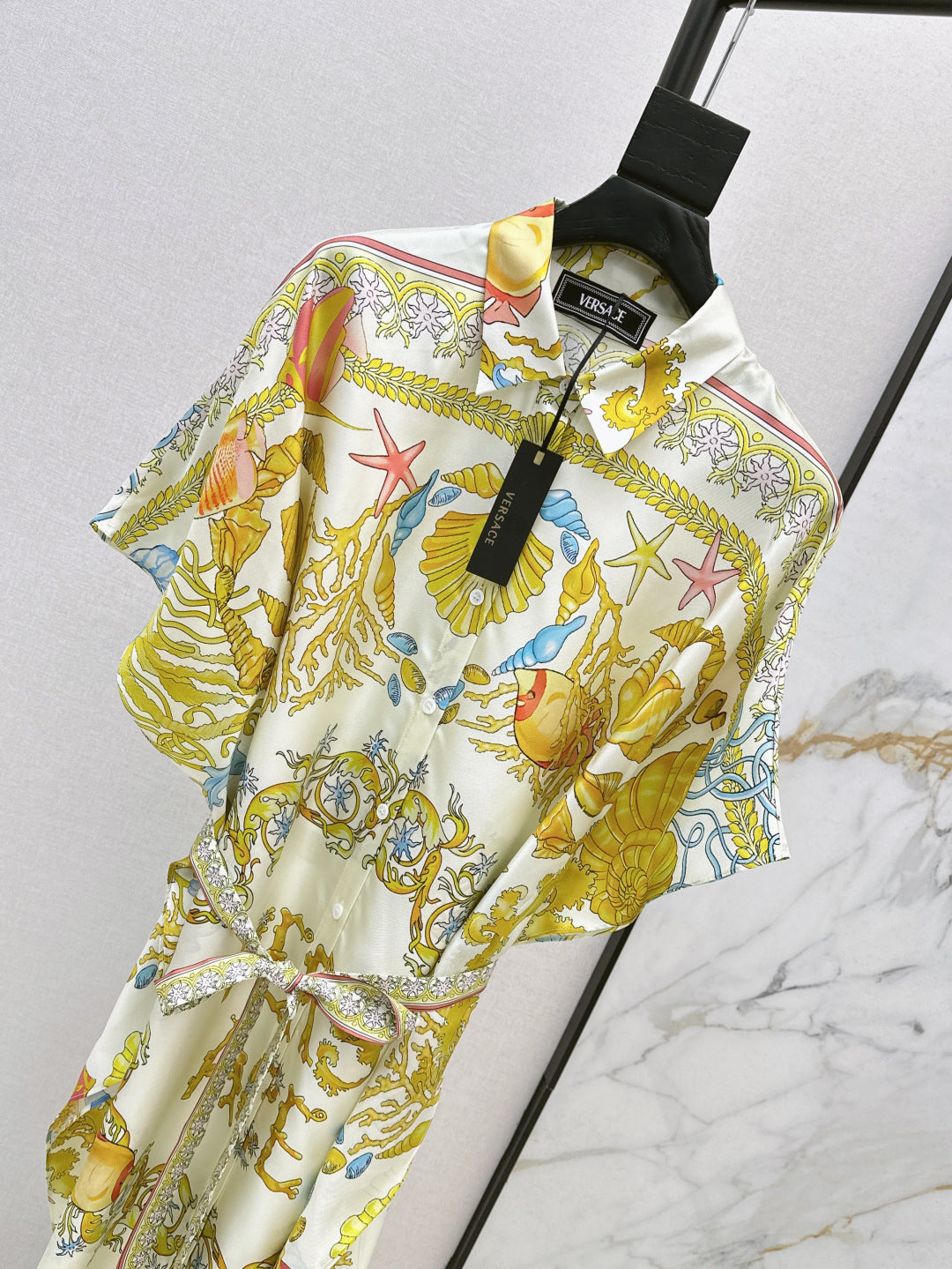 Vers 25ss print dress