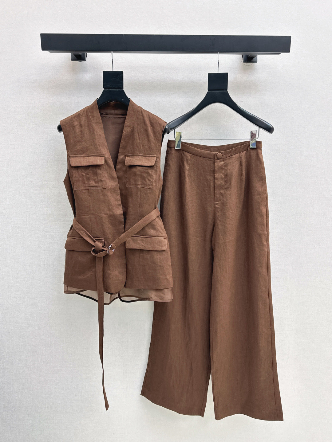 Brun 25ss vest suit
