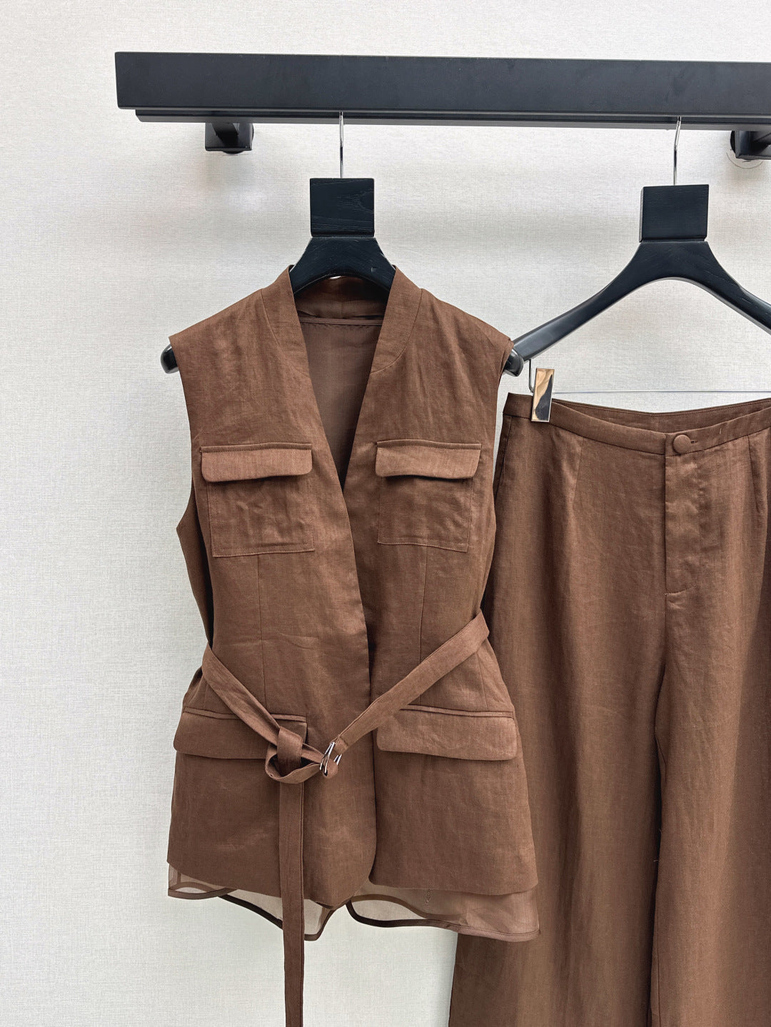 Brun 25ss vest suit