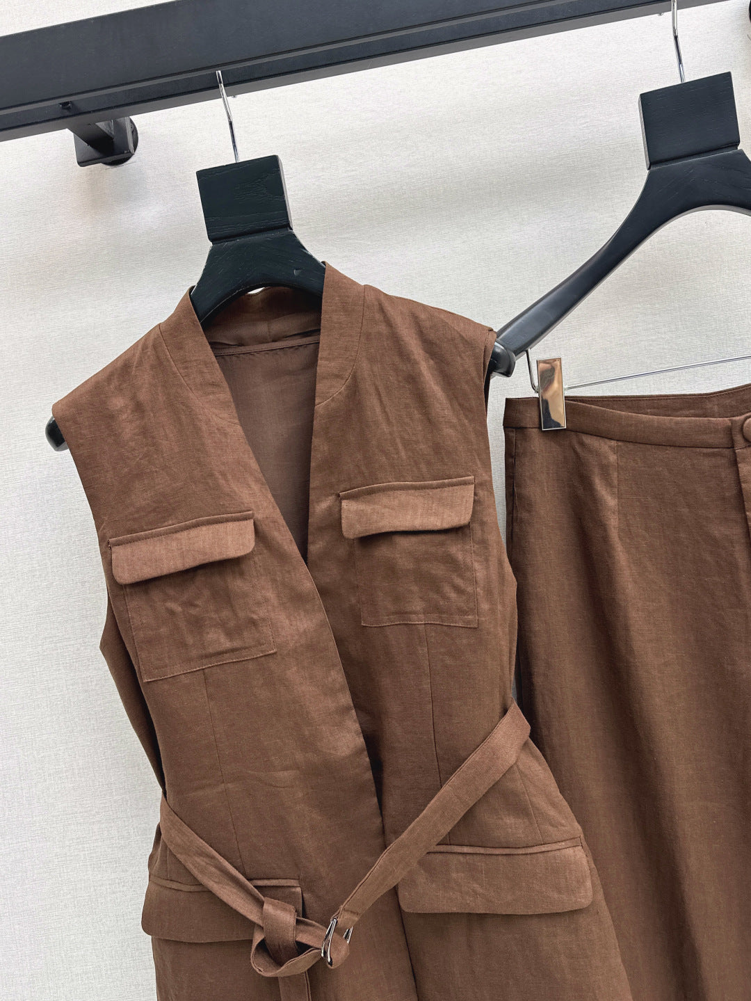 Brun 25ss vest suit