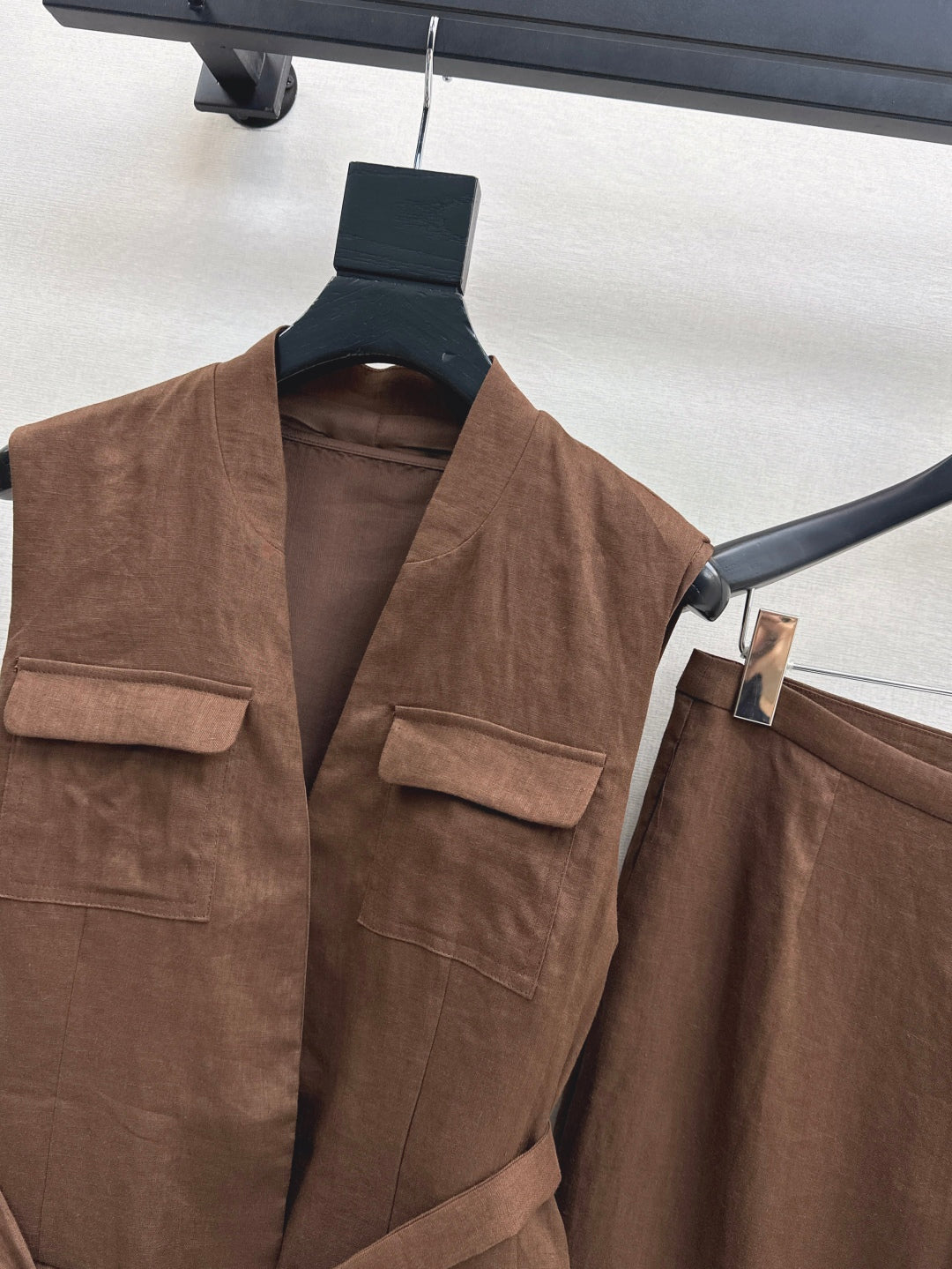 Brun 25ss vest suit