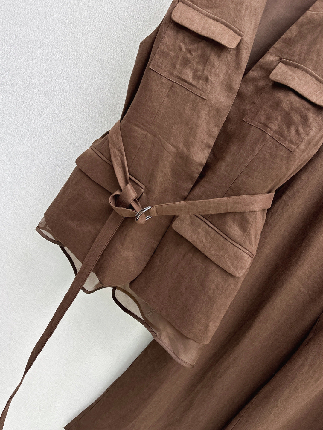 Brun 25ss vest suit
