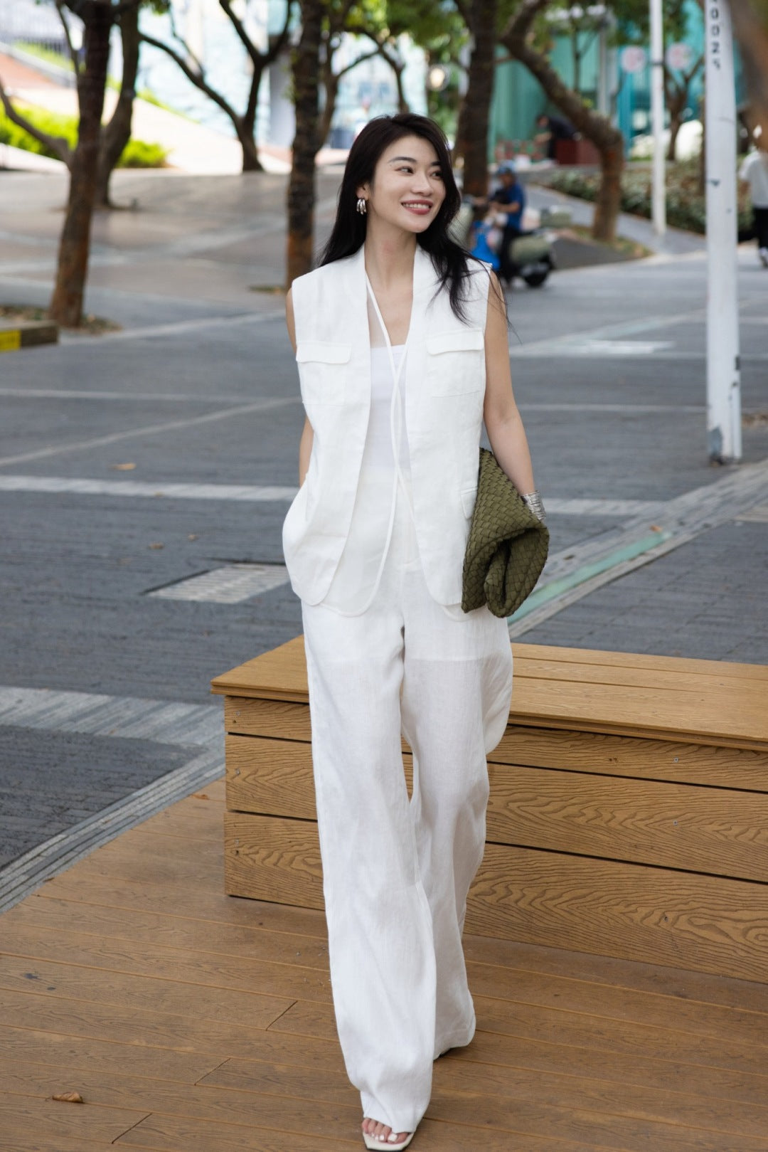 Brun 25ss vest suit