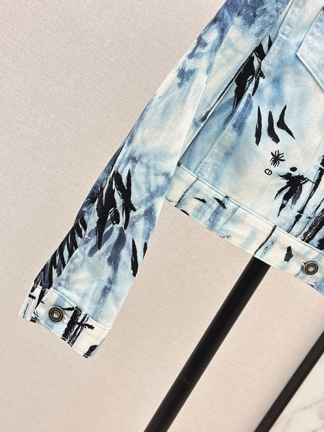 CD 25ss print denim jacket