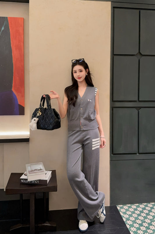 Thom 25ss knit suit
