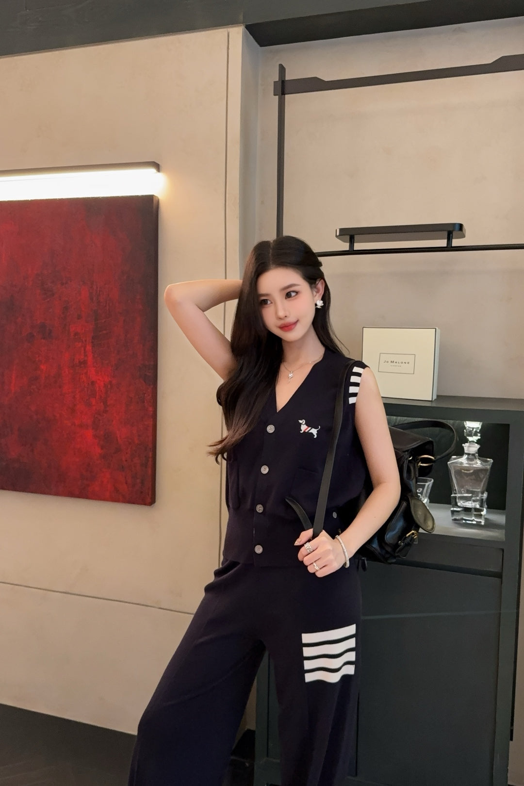 Thom 25ss knit suit