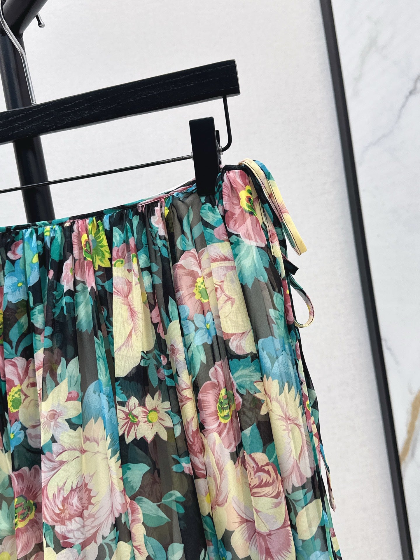 Cho 25ss chiffon skirt