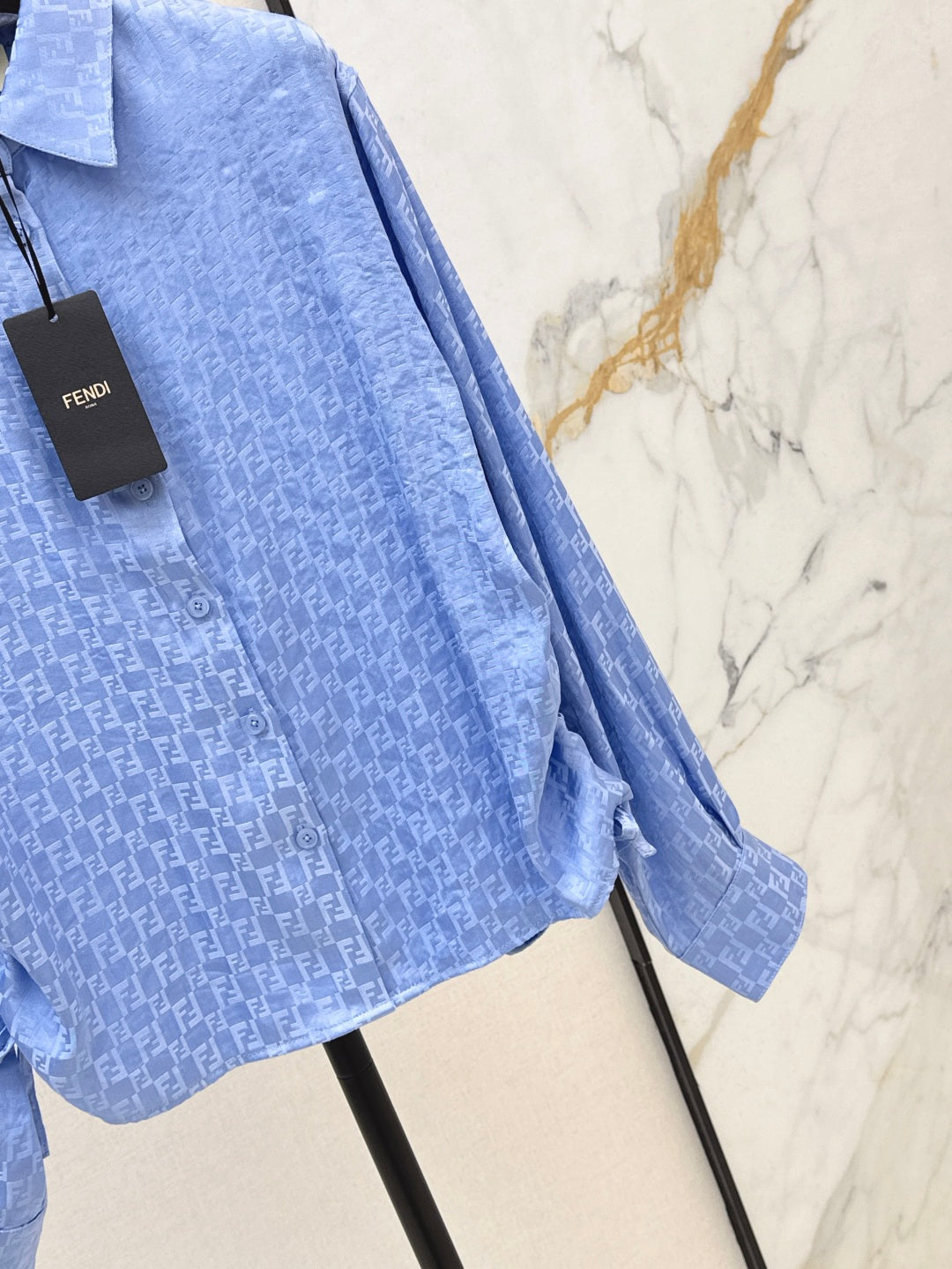 Fend 25ss jacquard shirt