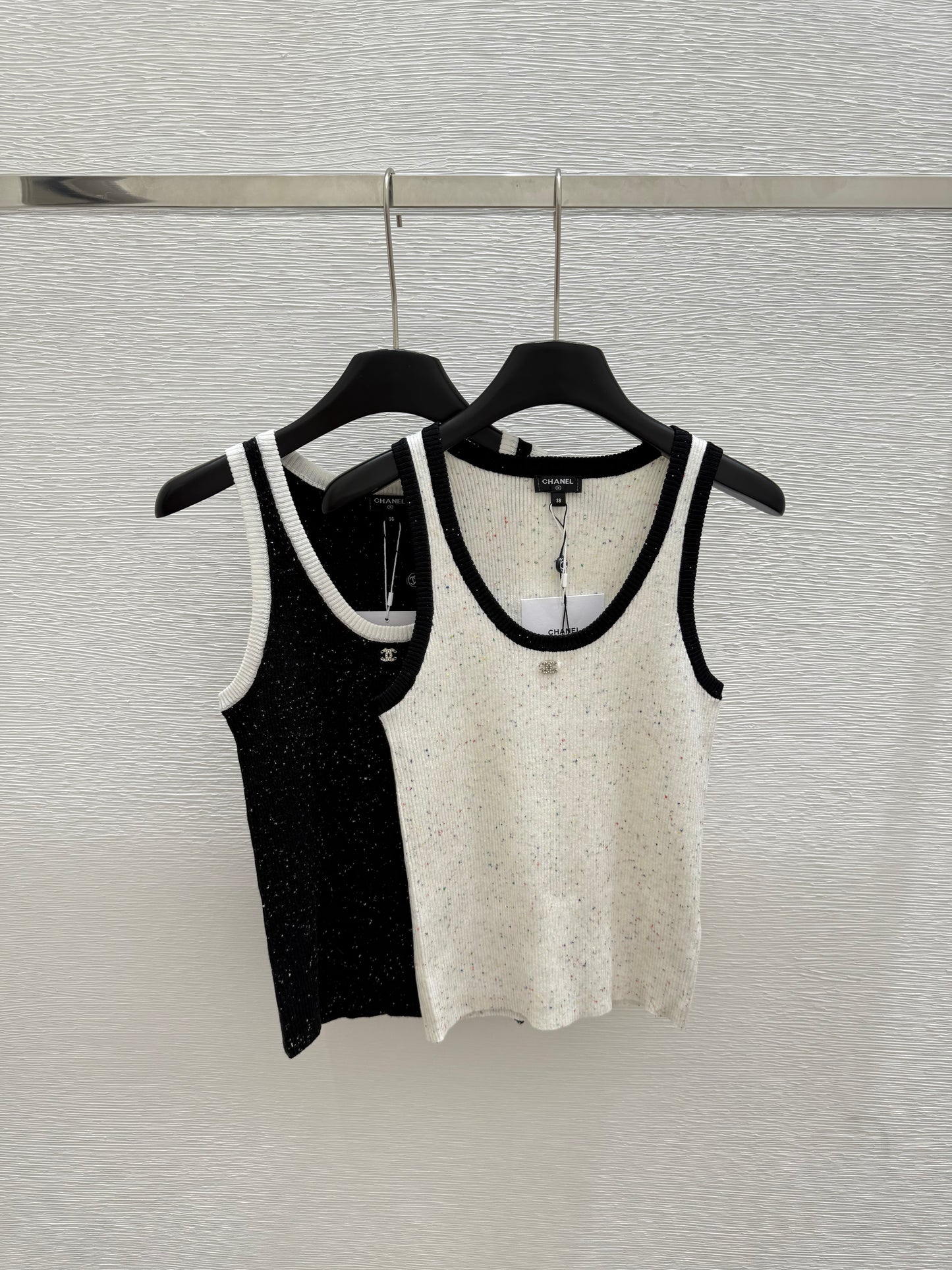 Chan 25ss knit vest