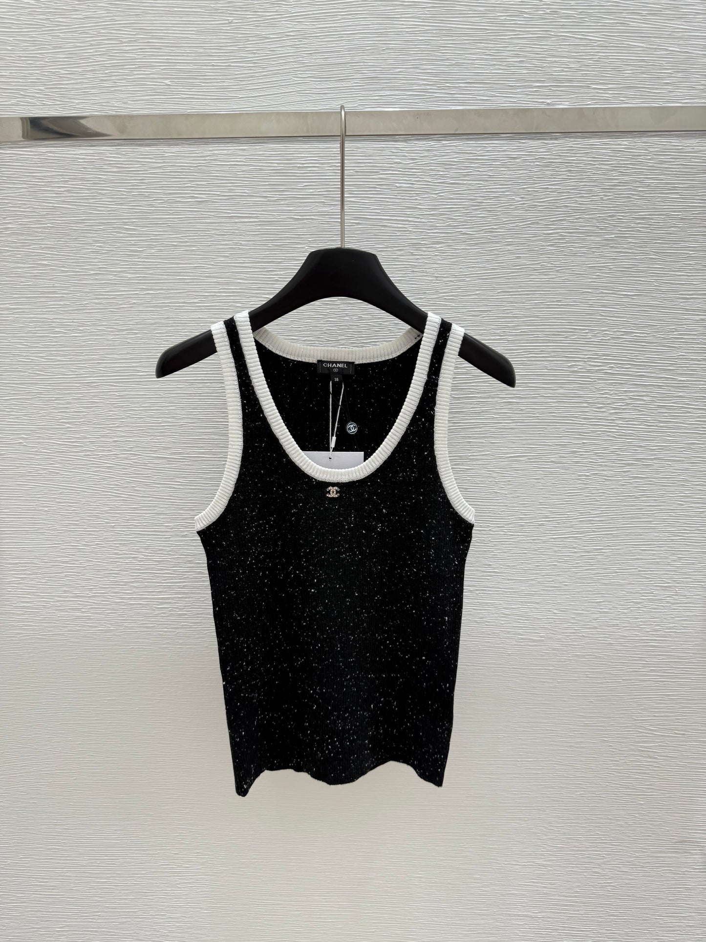 Chan 25ss knit vest