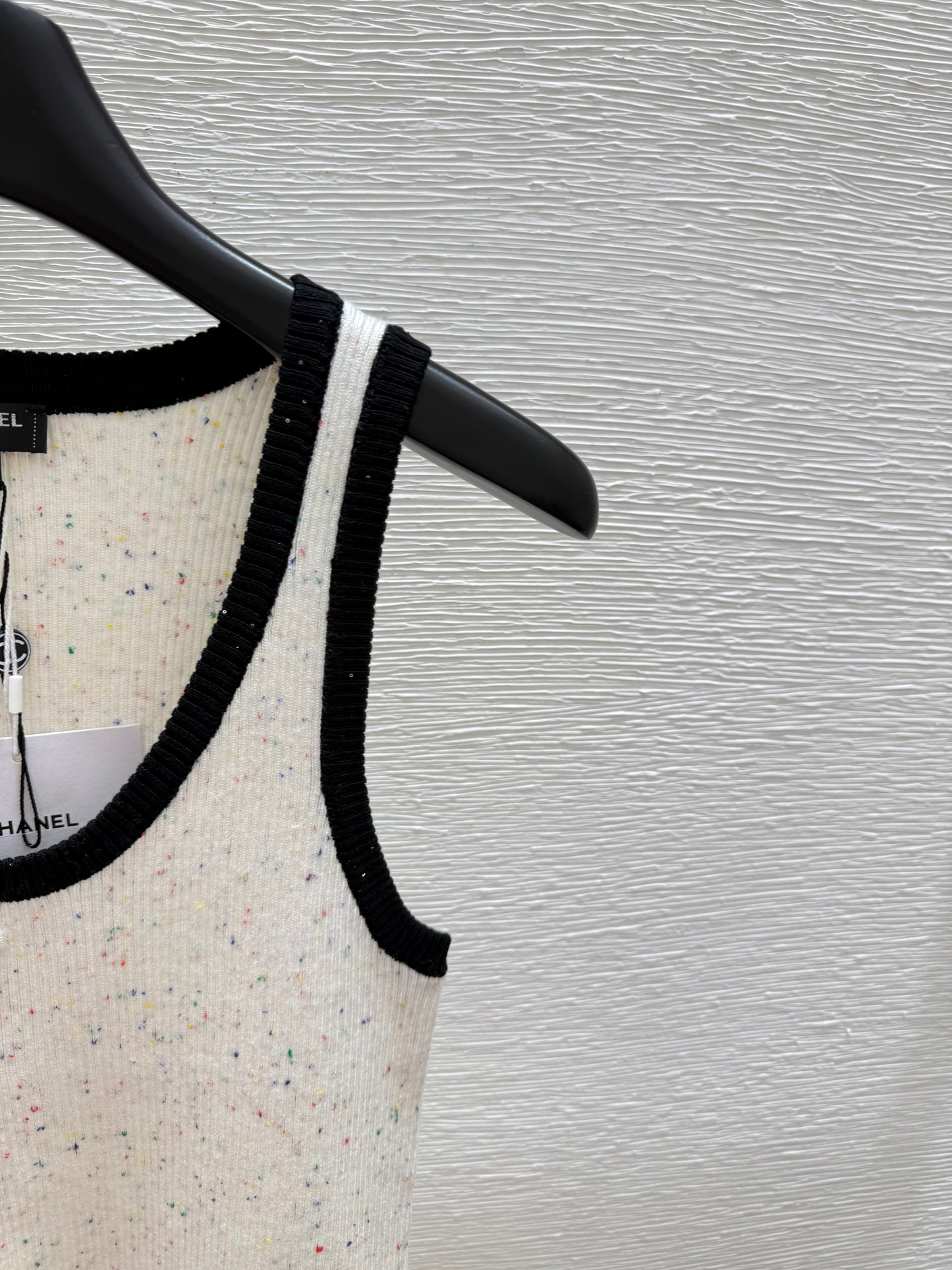 Chan 25ss knit vest