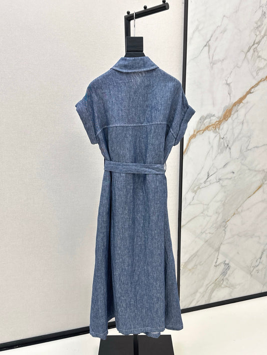 Row 25ss linen dress