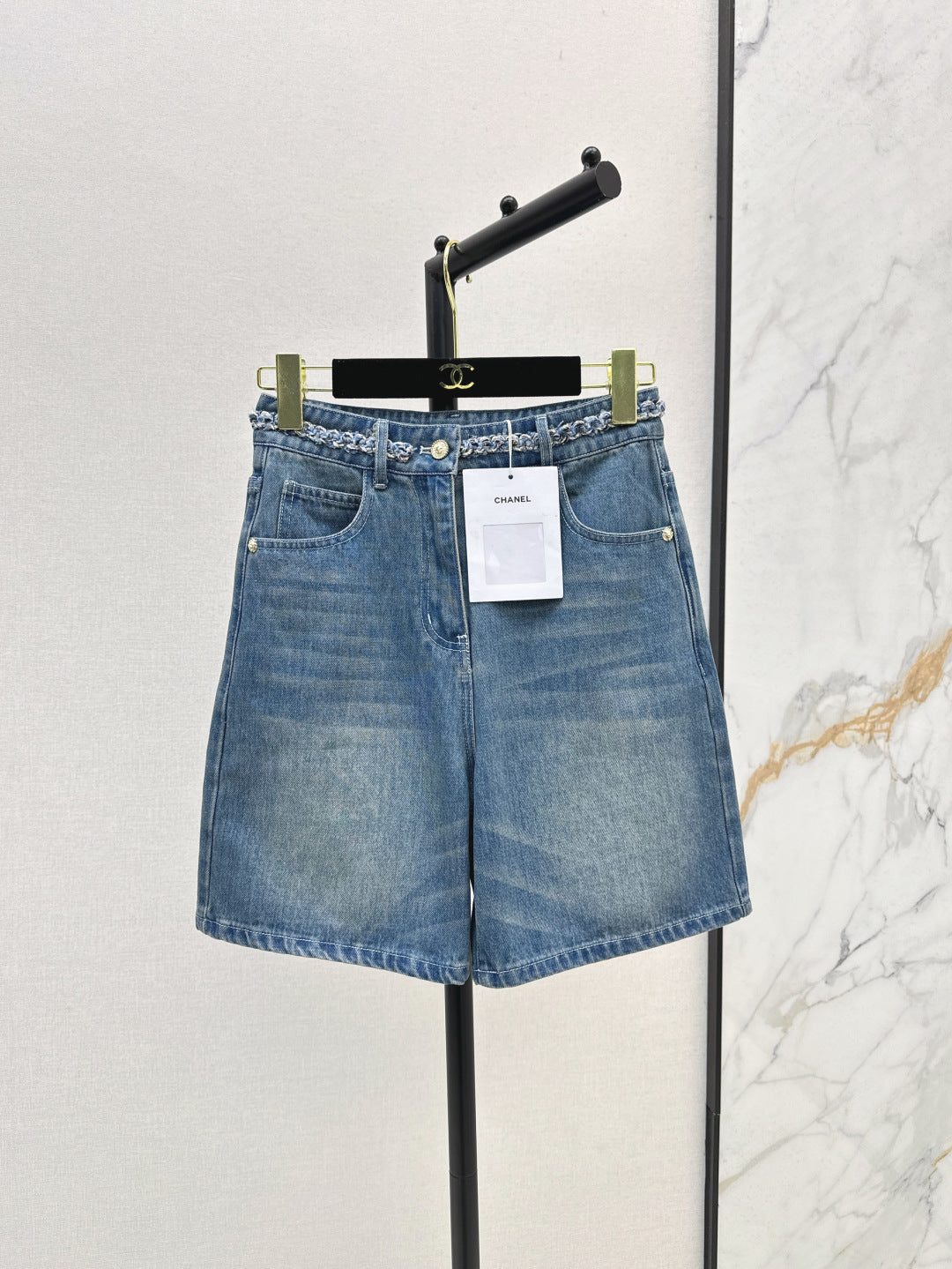 Chan 25ss denim short