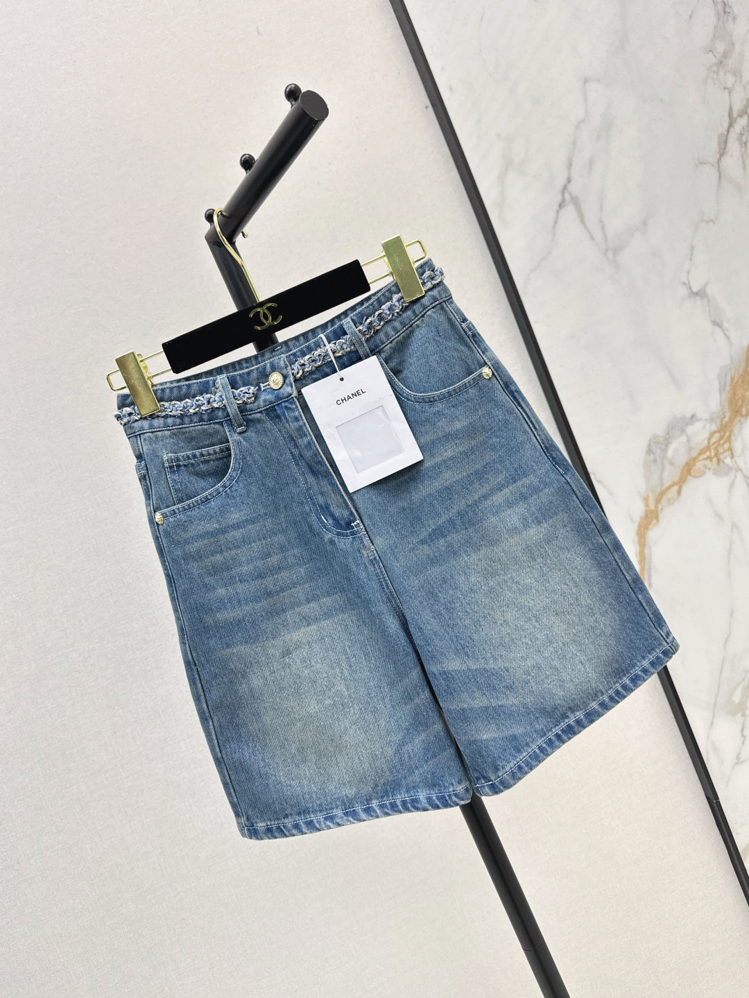 Chan 25ss denim short