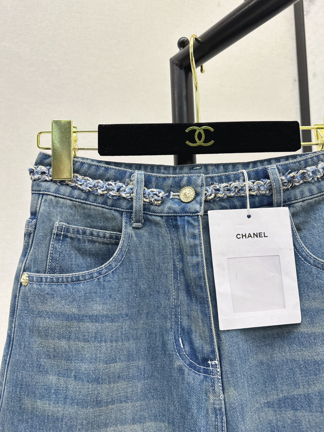 Chan 25ss denim short