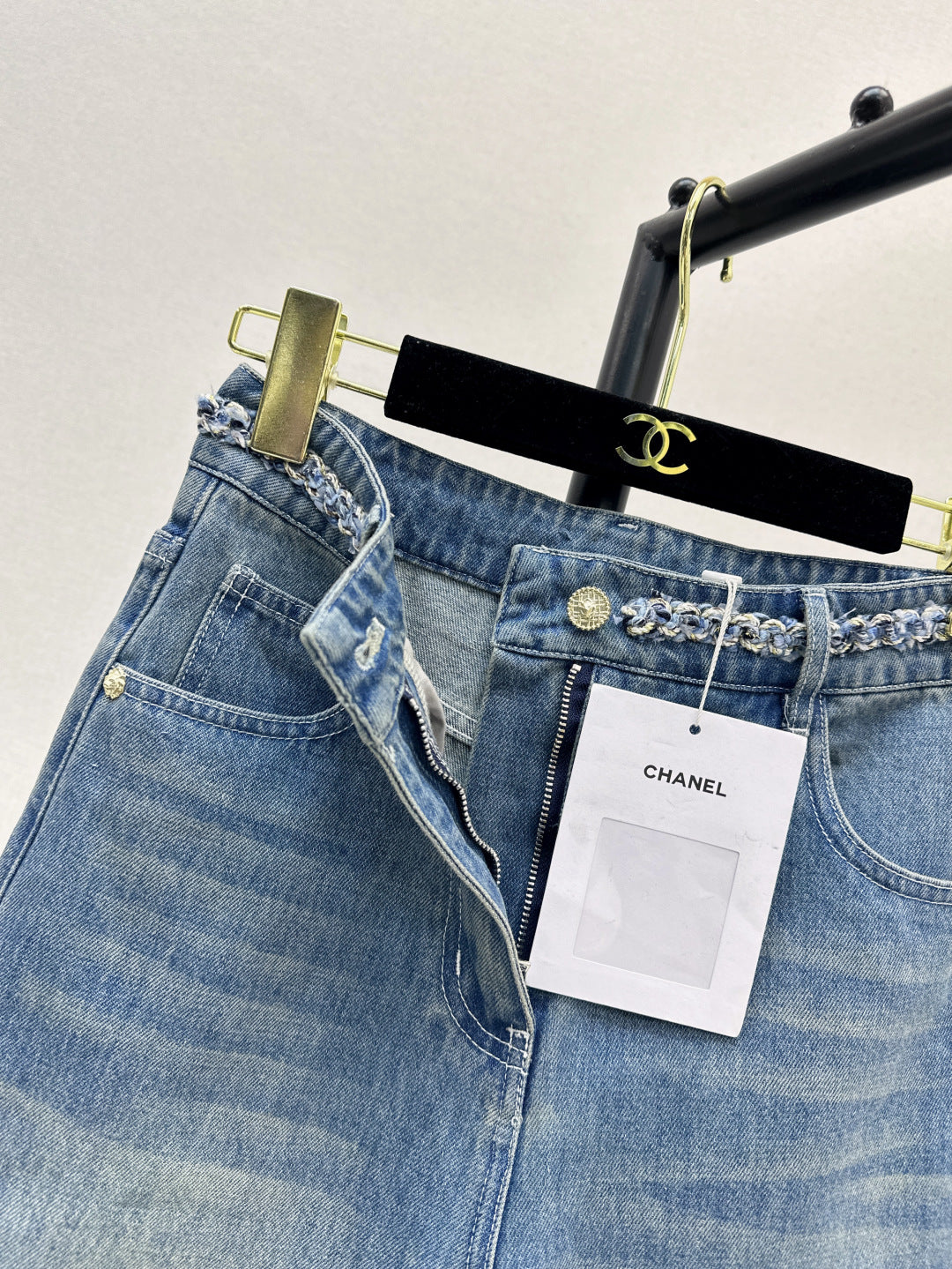 Chan 25ss denim short