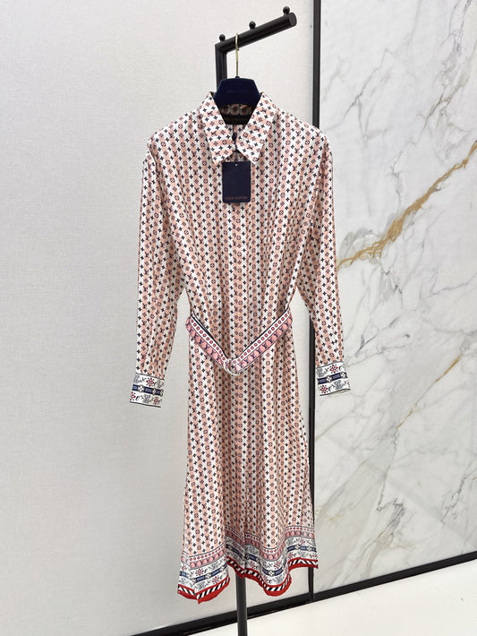 Louis 25ss silk dress