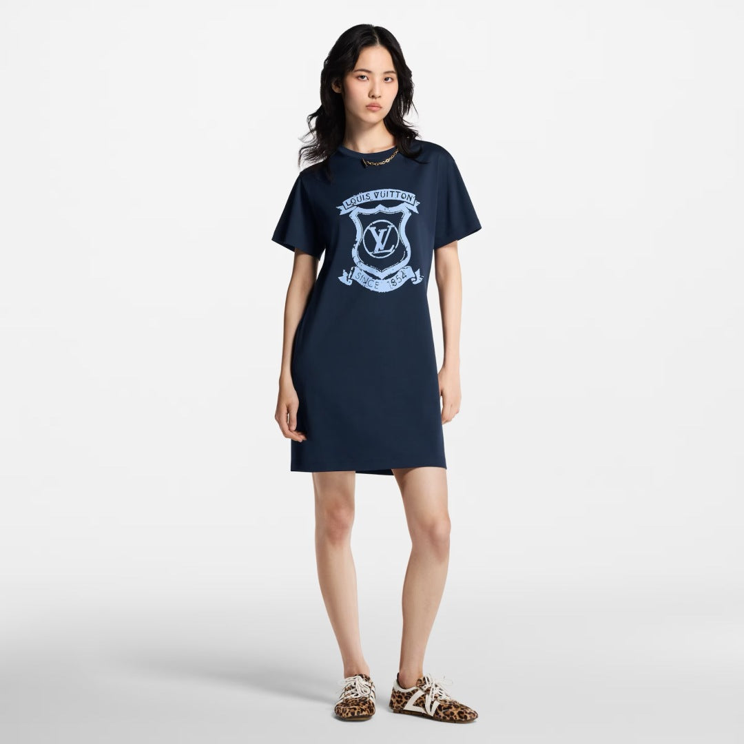 Louis 25ss print dress