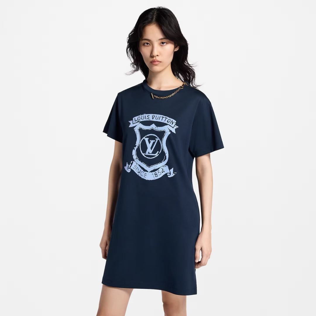 Louis 25ss print dress