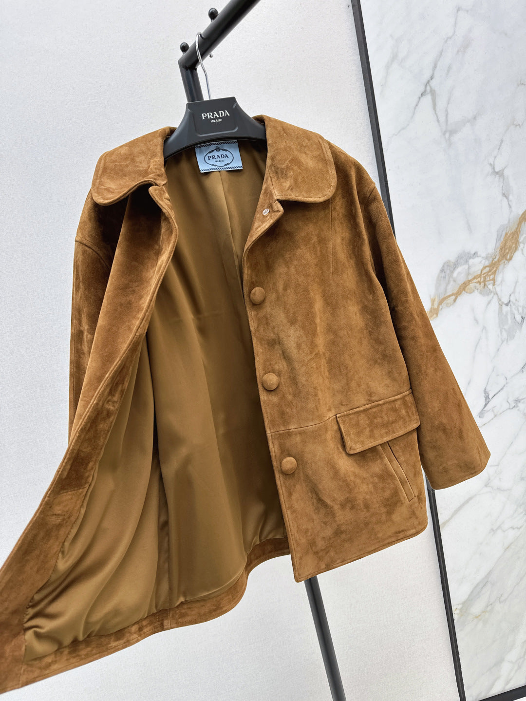 Pra 25ss suede jacket