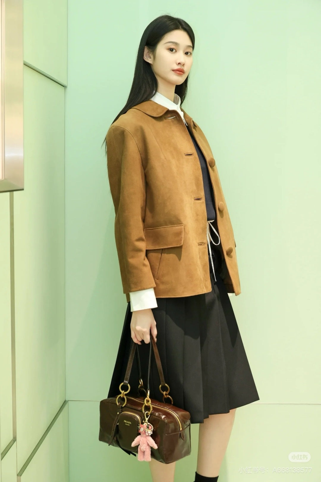 Pra 25ss suede jacket