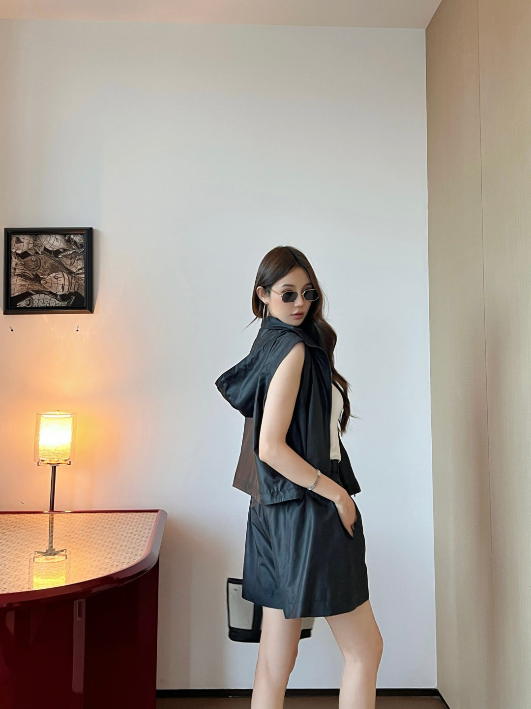 Fend 25ss sleeveless jacket