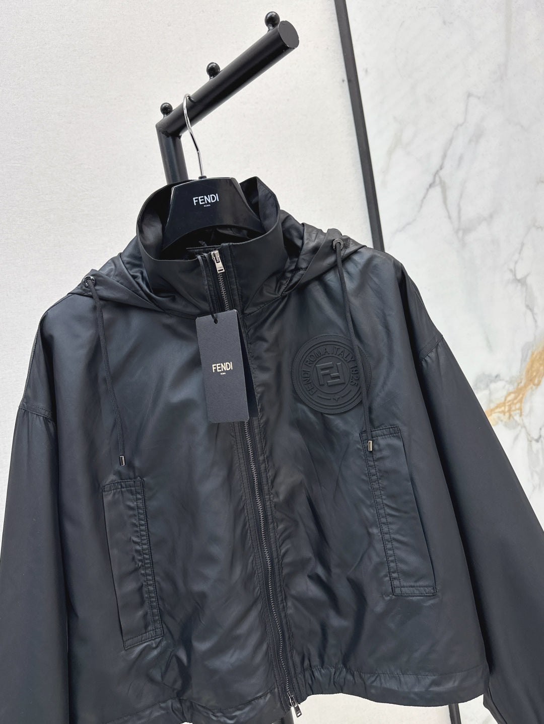 Fend 25ss hooded jacket