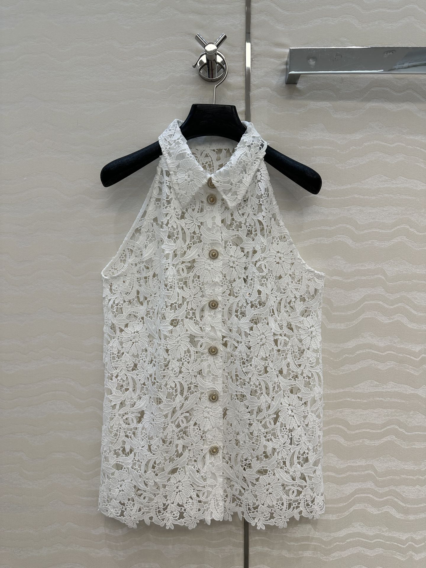 Chan 25ss embroidered vest