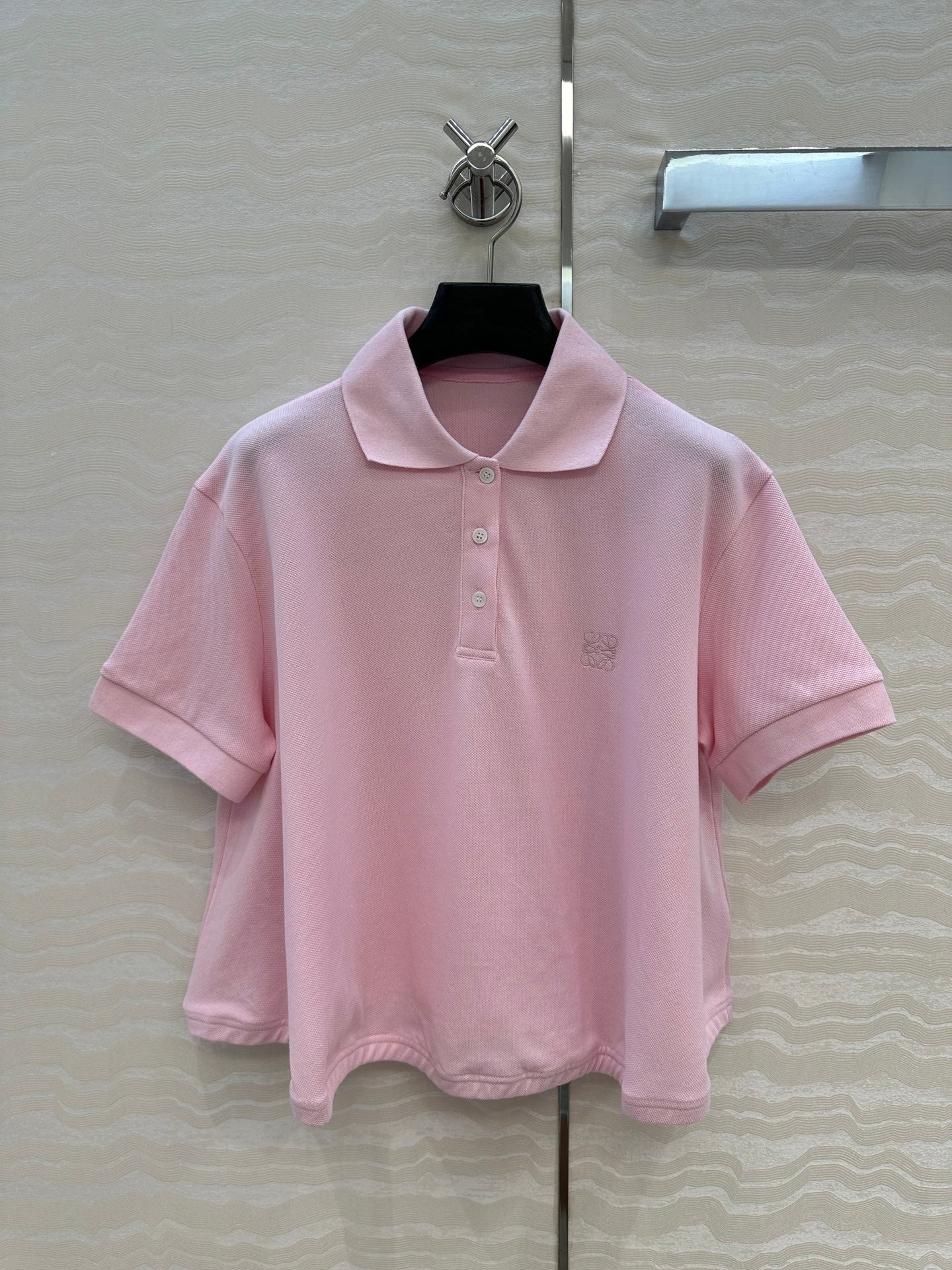 Loe 25ss embroidered polo