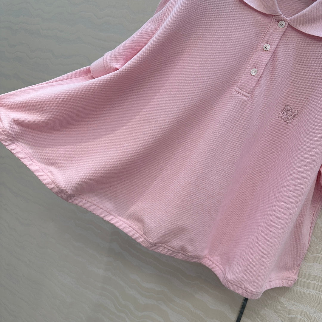 Loe 25ss embroidered polo