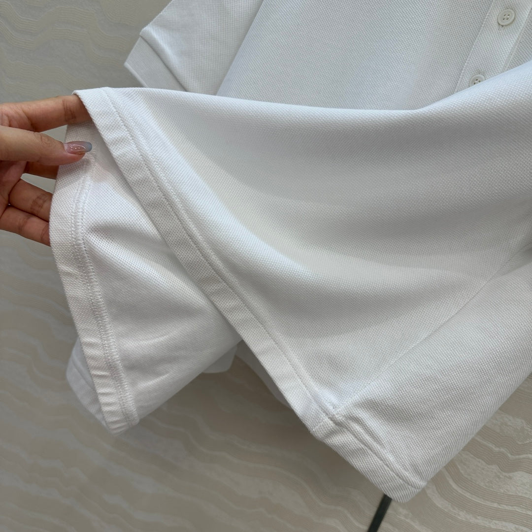 Loe 25ss embroidered polo