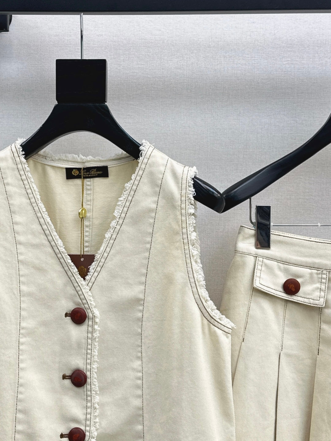 Loro 25ss denim suit