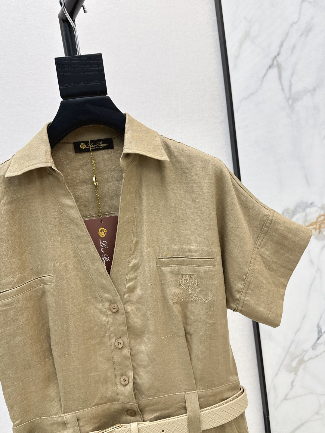 Loro 25ss linen dress