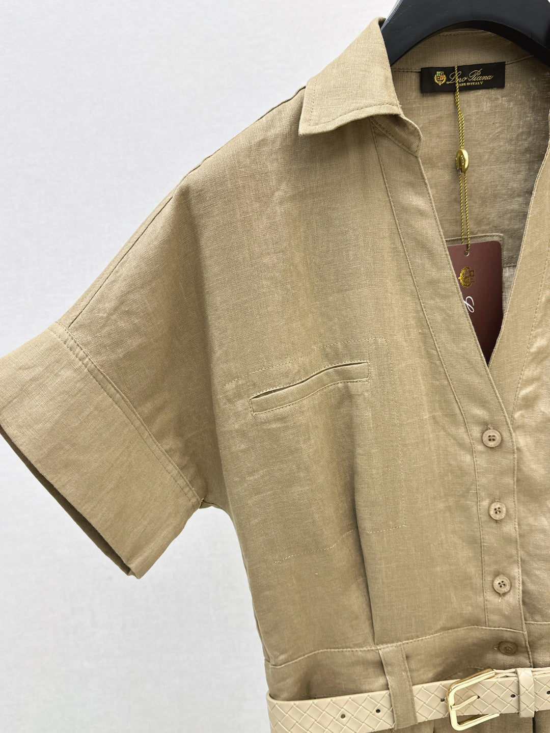 Loro 25ss linen dress