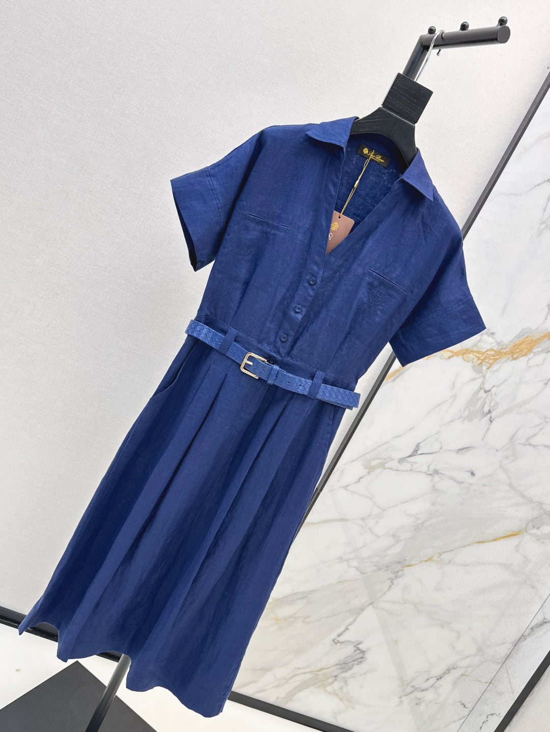 Loro 25ss linen dress