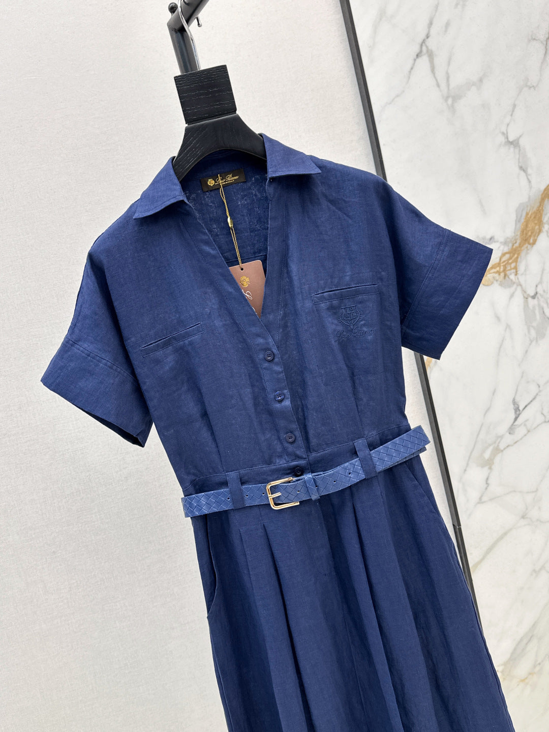 Loro 25ss linen dress