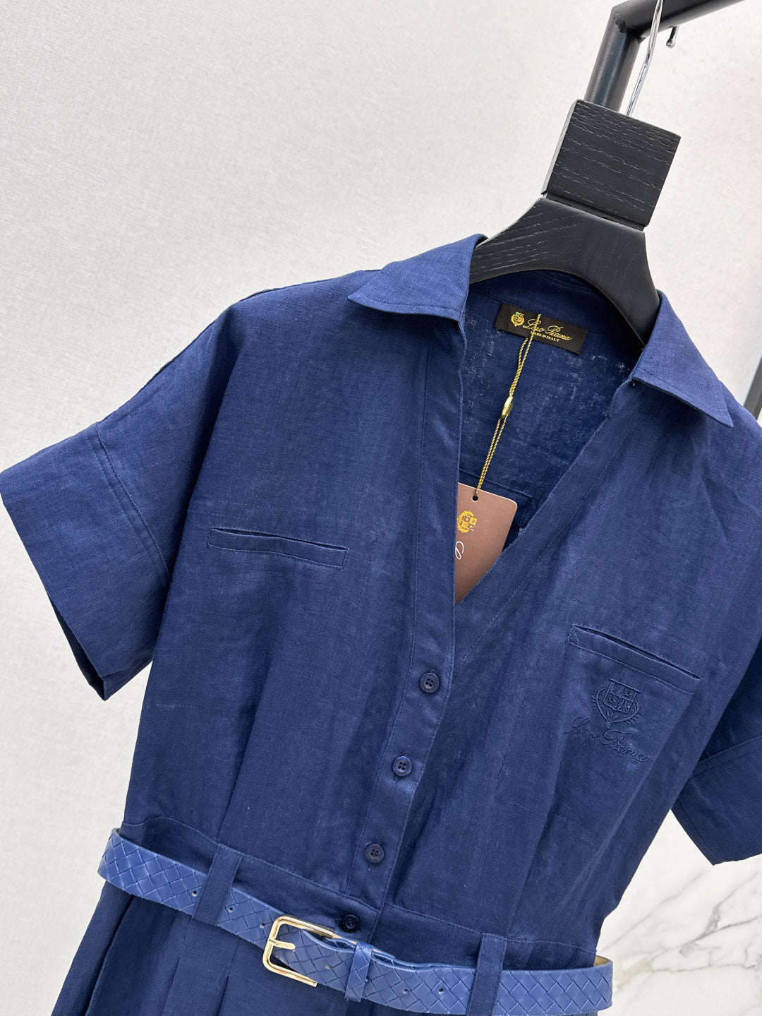 Loro 25ss linen dress