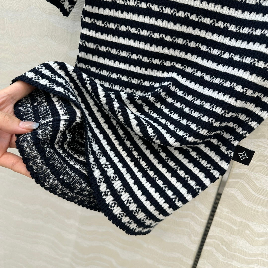 Louis 25ss jacquard knit shirt
