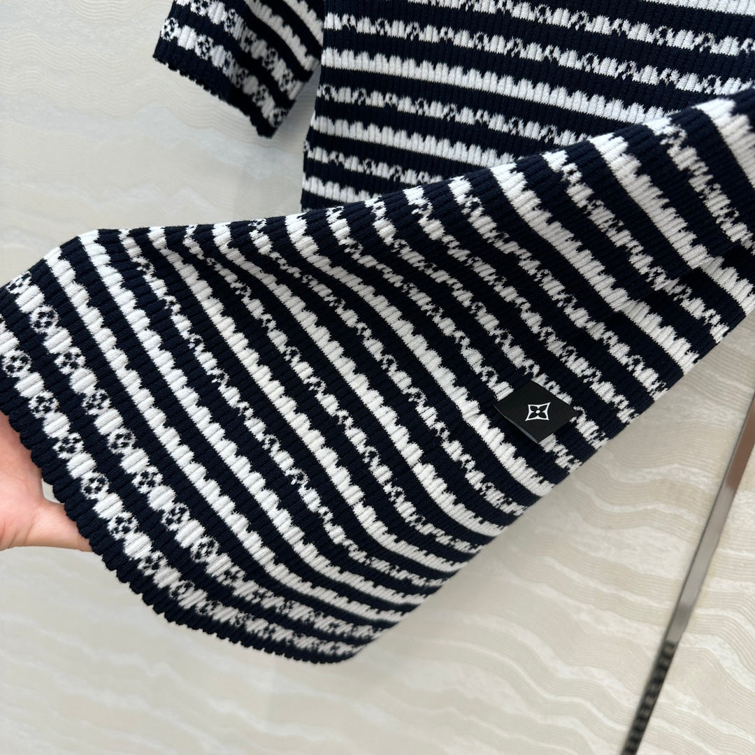 Louis 25ss jacquard knit shirt