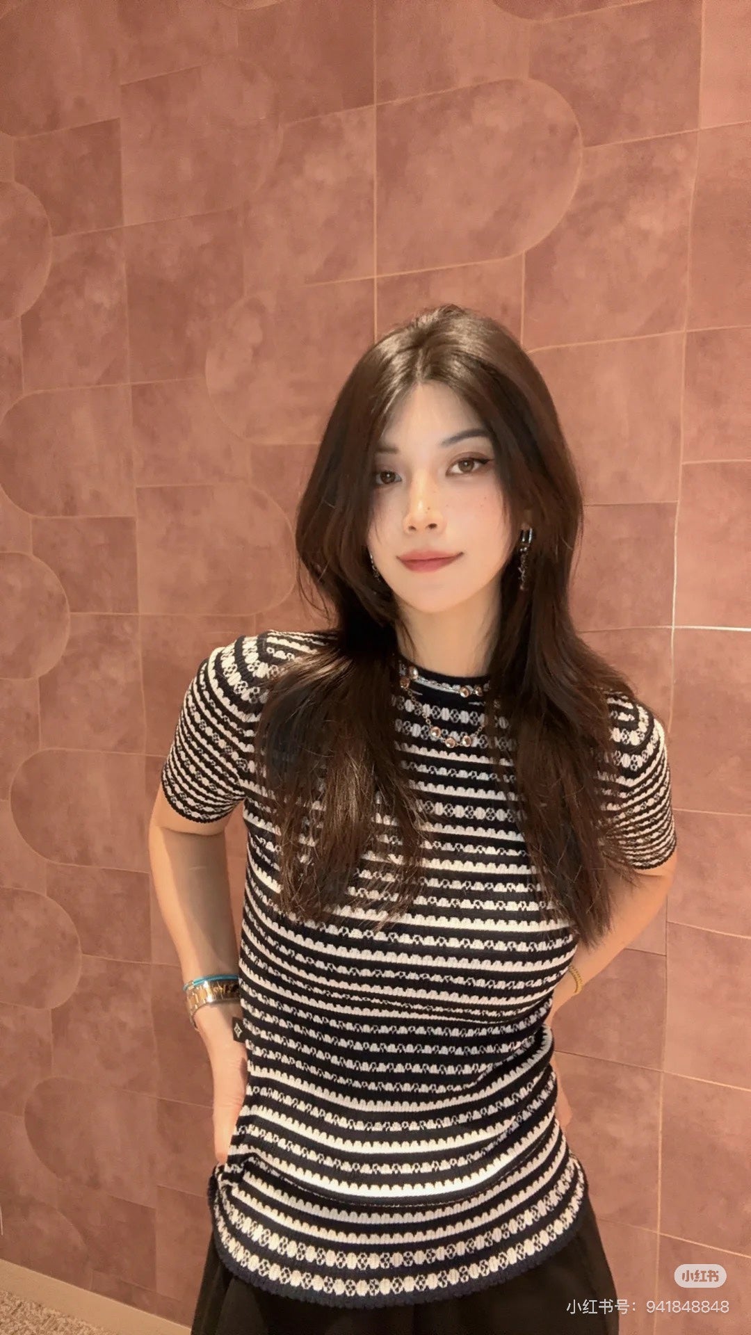 Louis 25ss jacquard knit shirt