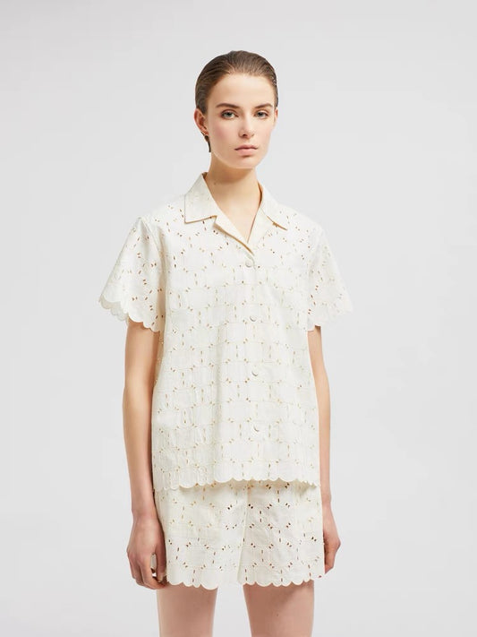 Monc 25ss embroidered suit