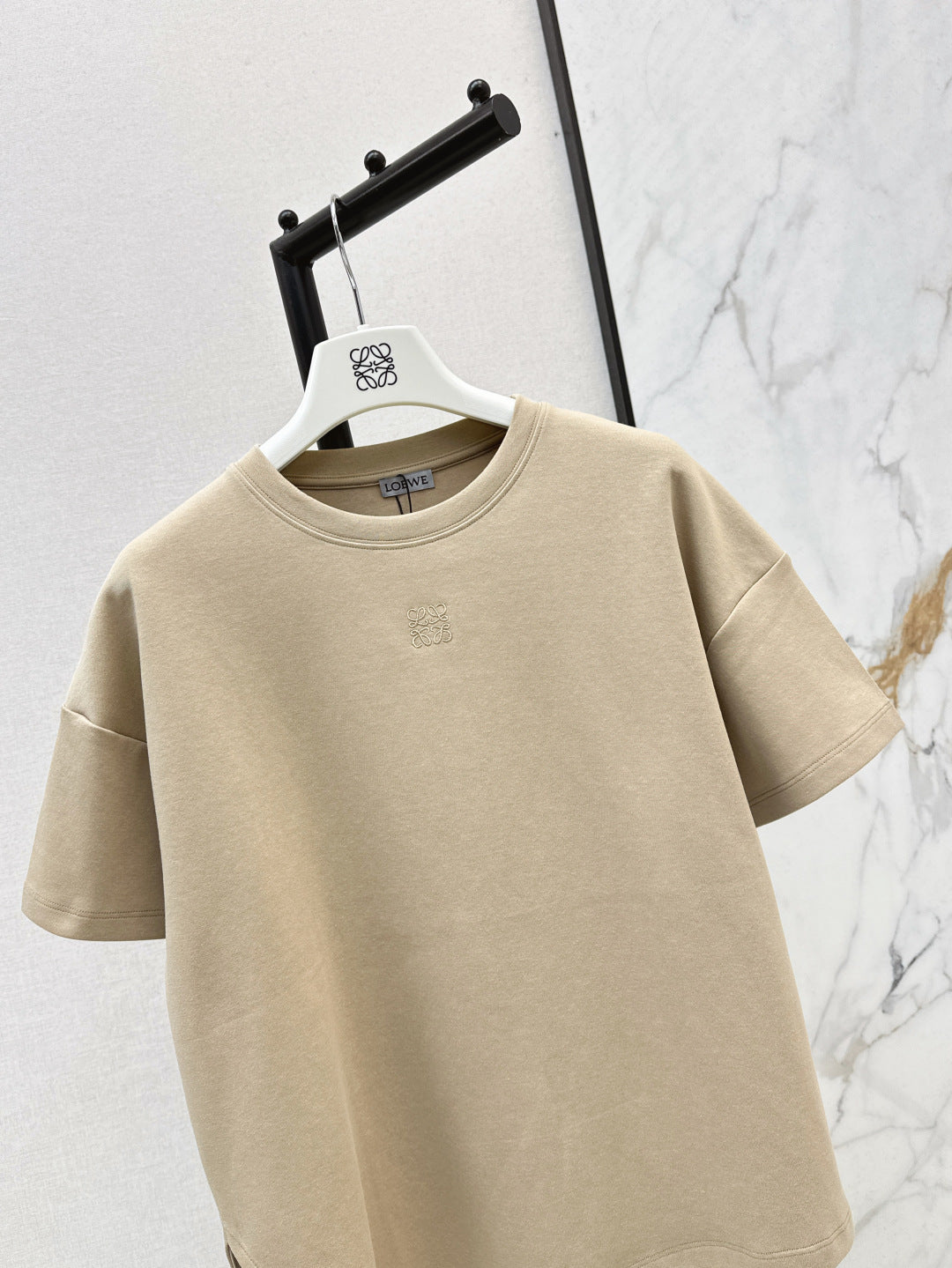 Loe 25ss embroidered t-shirt