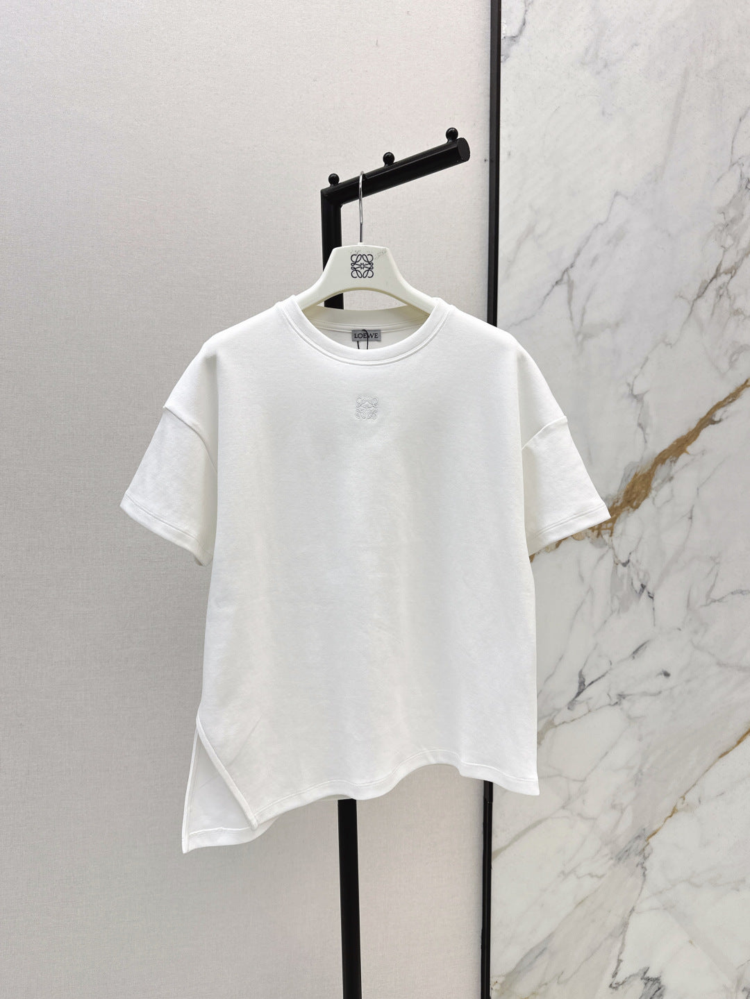Loe 25ss embroidered t-shirt