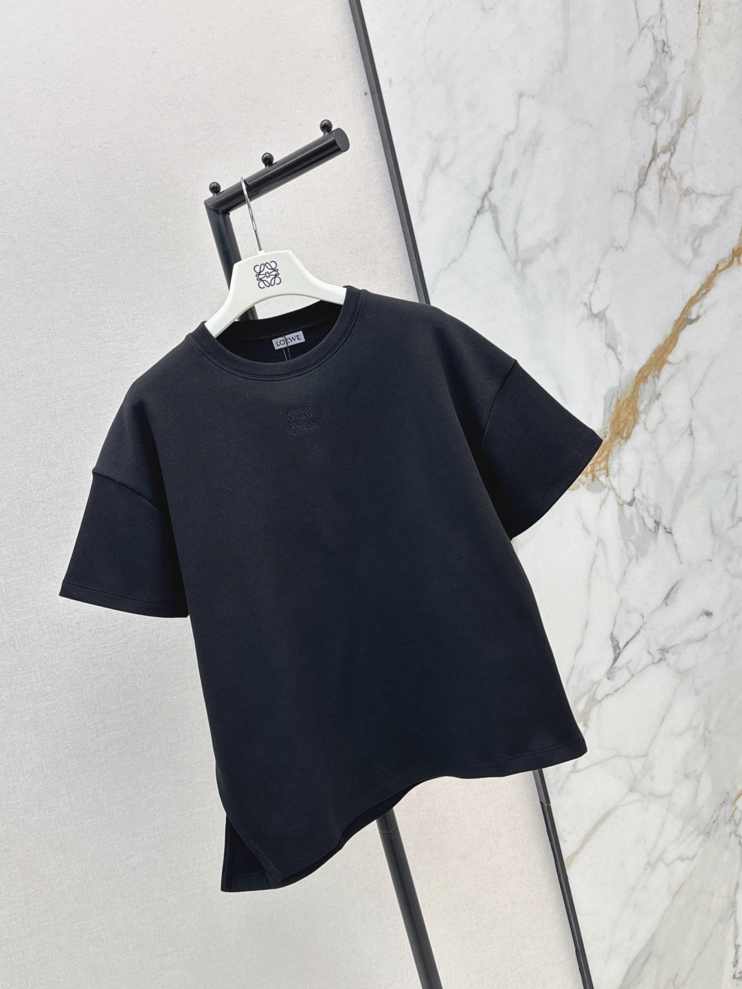 Loe 25ss embroidered t-shirt