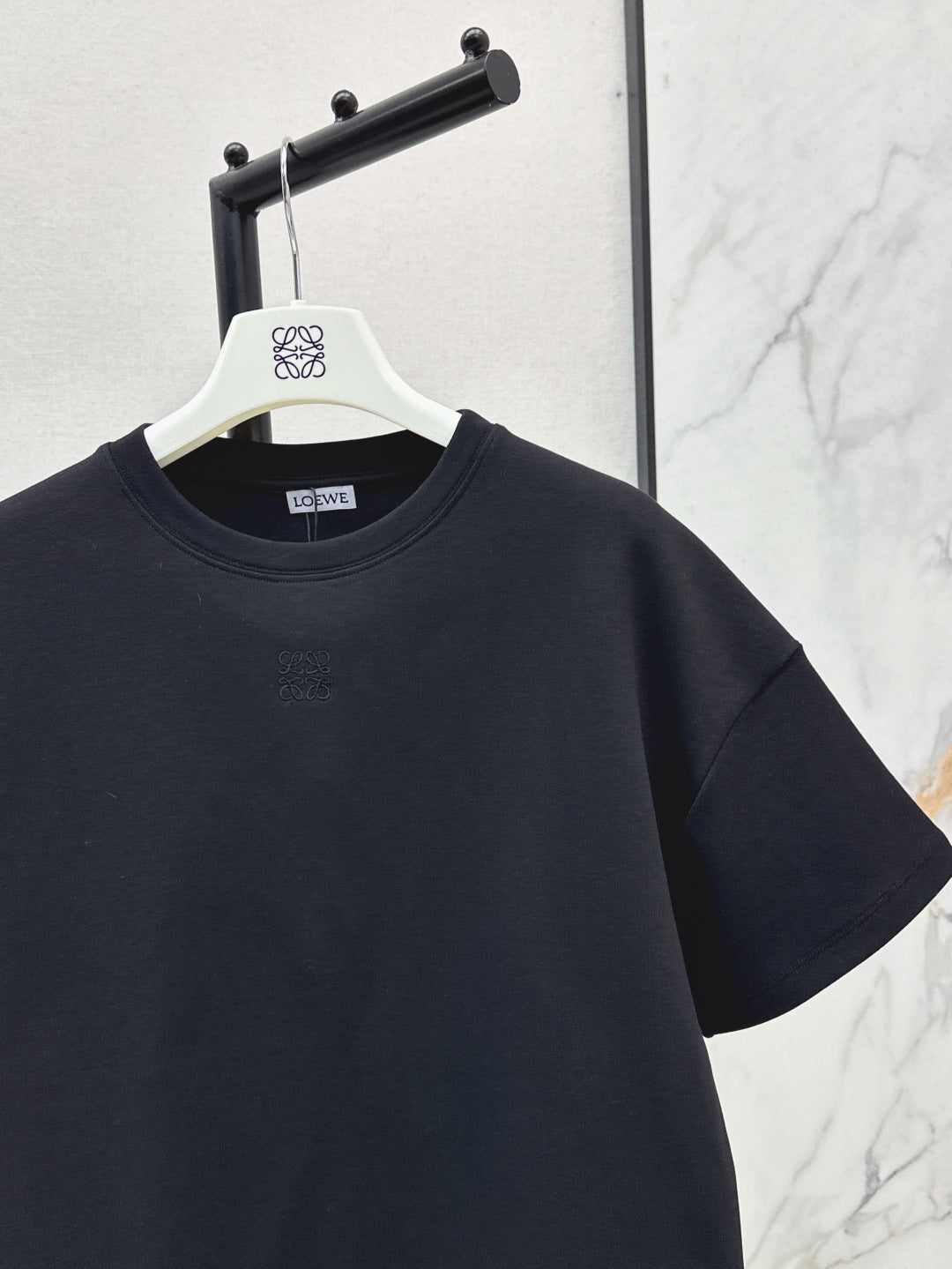Loe 25ss embroidered t-shirt