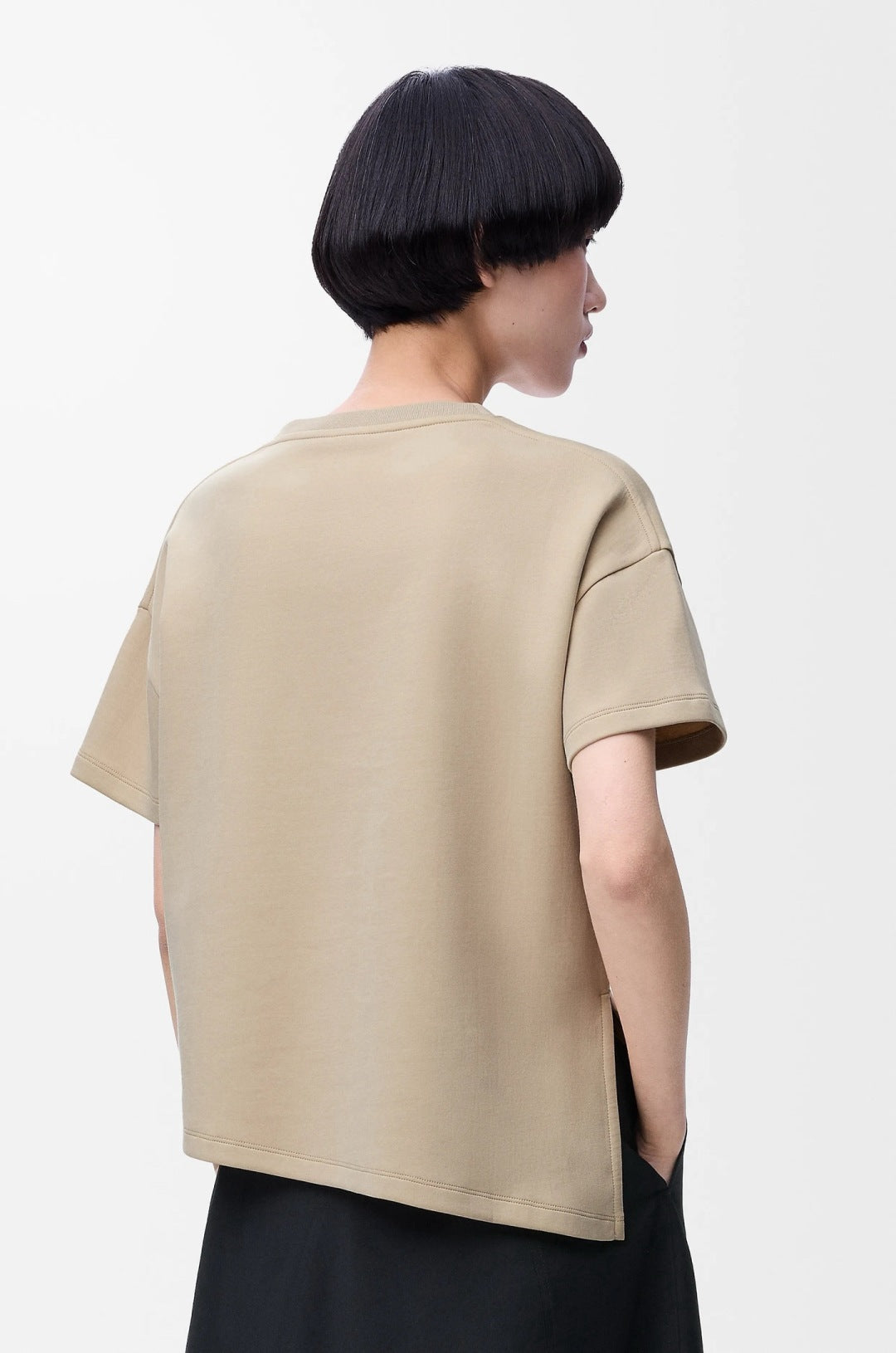 Loe 25ss embroidered t-shirt