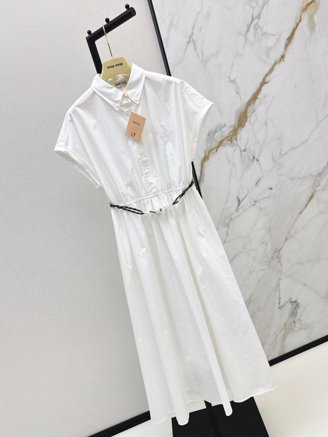 Miu 25ss shirt dress